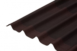 Черепица Ондулин коричневый 1950х960х3 5 волн