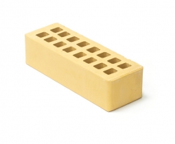 Кирпич лицевой керамический «Светлый» пустотелый Евро 0.96НФ