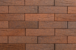 Кирпич лицевой керамический Тайга «Борус» «Кора дуба» пустотелый одинарный