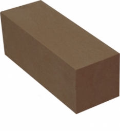 Кирпич лицевой силикатный Коричневый одинарный полнотелый евро