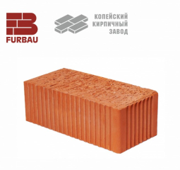 Кирпич рядовой керамический полнотелый утолщенный рифленый