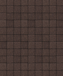 Тротуарная плитка Поревит Квадрат Гранит Коричневый 100х100х60 мм