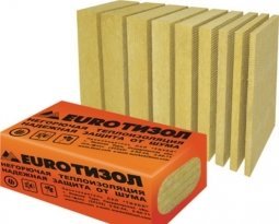 Базальтовый утеплитель Тизол Euro фасад 140 1000х500х50 / 5 пл.