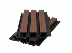 Фасадная панель брусковая двухцветная 3D CO-EX Nusadua Premium 33х165х3600 мм Suar mix