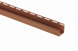 Планка J-trim Альта-Профиль Блокхаус Дуб светлый 3000