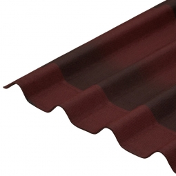 Черепица Ондулин красный 1950х960х3 5 волн