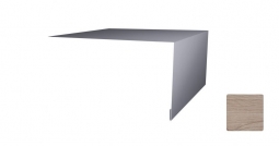 Планка откосная простая Первая Кровельная 50х150 (декоративно-полимерное покрытие) 2м светлый орех