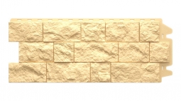 Фасадная панель Docke Fels Слоновая кость 1052х425 мм