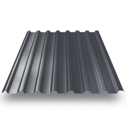 Профнастил МП-20 Vimatt двухсторонний RAL 7024 мокрый асфальт 0,45 мм