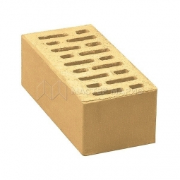 Кирпич лицевой керамический «Слоновая кость» пустотелый утолщенный