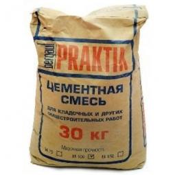 Кладочная смесь смесь Bergauf Praktik М-100 цементная 30 кг