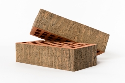 Кирпич лицевой керамический Ария Графит пустотелый одинарный