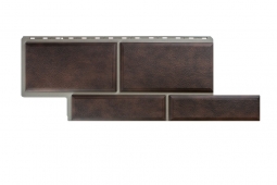 Фасадная панель Альта-Профиль Камень Флорентийский Коричневый