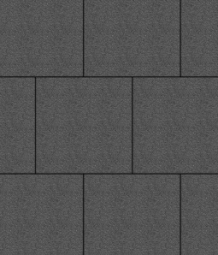 Тротуарная плитка Поревит Квадрат Гранит Серый 400х400х60 мм