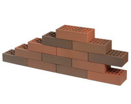 Кирпич лицевой керамический «Нева» «Флеш» пустотелый одинарный