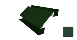 Угол внутренний сложный Первая Кровельная «Бревно» 140х30х30 (полиэстер) 2м зеленый