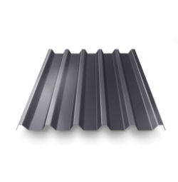 Профнастил С-44 RAL 7024 мокрый асфальт 0,5 мм