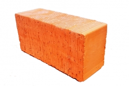 Кирпич рядовой керамический полнотелый полуторный М 200