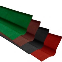 Ендова Ондулин коричневый длина - 1м, полезная длина 0,85 м