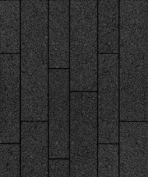 Тротуарная плитка Поревит Регата Гранит Черный, 60 мм 5 плит