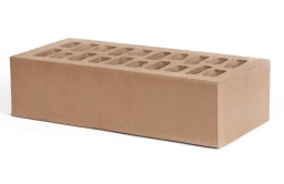 Кирпич лицевой керамический «Молочный Шоколад» «Капучино» пустотелый одинарный