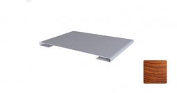 Планка стыковочная Первая Кровельная 60х10 (декоративно-полимерное покрытие) 2м под светлое дерево