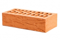 Кирпич лицевой керамический «Персик» «Барселона Лофт» пустотелый одинарный