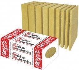 Базальтовый утеплитель ИЗБА Фасад 135 1000х600х50 / 4 пл.
