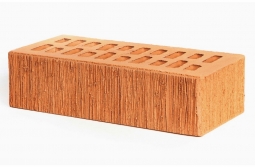 Кирпич лицевой керамический «Персик» «Барселона Бархат» пустотелый одинарный