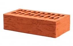Кирпич рядовой керамический Красный «Москва Фактурный» пустотелый одинарный