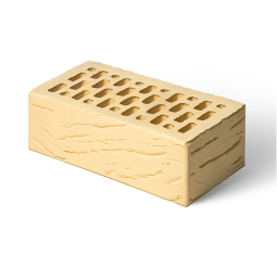 Кирпич лицевой керамический «Ваниль» «Антик» пустотелый утолщенный