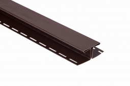 Планка соединительная Альта-Профиль Блокхаус Коричневый 3000
