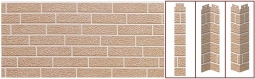 Фасадная термопанель Стенолит Стандарт Кирпич X610-1