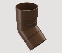 Колено Docke Standard / Dacha светло-коричневый 45 градусов