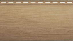 Сайдинг Альта-Профиль Блокхаус «Люкс» Каштан 3100х202х37