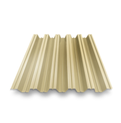 Профнастил HC-35 RAL 1014 слоновая кость 0.5 мм