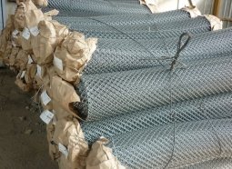 Сетка рабица d=1,6 мм, ячейка 40x40 мм, 1,5х10,0 м оцинкованная