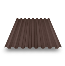 Профнастил С-21 RAL 8017 шоколад 0,50 мм