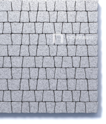 Тротуарная плитка Поревит Абрис Гранит Белый 60 мм 5 плит