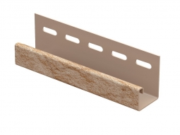 J-планка Ю-Пласт Stone-House Камень золотистый