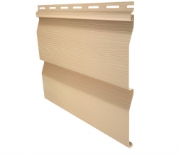 Сайдинг Ю-Пласт Корабельный брус Classic ванильный