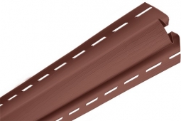 Планка Внутренний угол Альта-Профиль Красно-коричневый 3м (А)