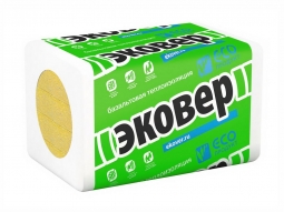 Базальтовый утеплитель Эковер Лайт 45 1000х600х100 / 6 пл.