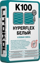 Клей Litokol Hyperflex K100 Белый для плитки, керамогранита, натурального камня, 20кг