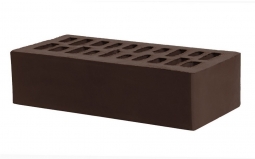 Кирпич лицевой керамический «Темный Шоколад» «Прага» пустотелый одинарный