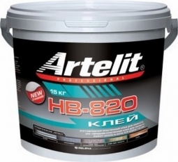 Клей Artelit Professional НВ-820 STP гибридный эластичный клей для паркета 15 кг