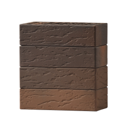 Кирпич лицевой керамический «Рустикатор 70» «Флеш» пустотелый одинарный