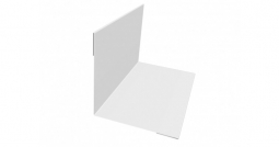 Угол внутренний Первая Кровельная 115х115 (полиэстер) 2м белый