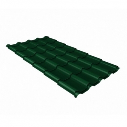 Металлочерепица Kamea Зеленый мох RAL 6005