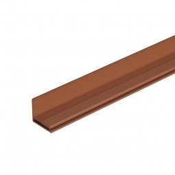 Фасадный L-профиль Docke Каштановый 35 мм